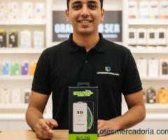 2500x PELÍCULAS NANO 100D SHARK GLASS | LOTE ATACADO