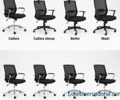 Lote Exclusivo de Cadeiras de Escritório Premium (8Modelos Diferentes)