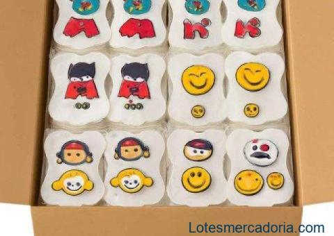 Kit de Acessórios Decorativos – Lote com 100 Unidades para Revenda!