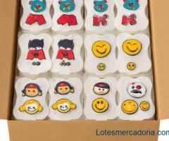 Kit de Acessórios Decorativos – Lote com 100 Unidades para Revenda!