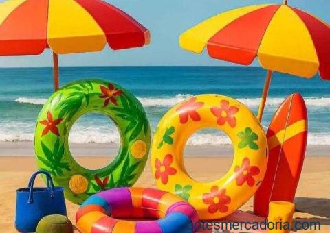 🌊 **Kit de Boias Infláveis – Lote com 100 Unidades para Revenda!**