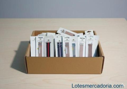 LOTE PREMIUM - 240 Pulseiras de Relógio Sortidas para Revenda