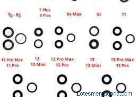 Lote Lente proteção para câmera celular diversos modelos