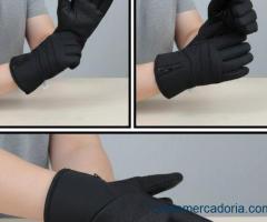 Luvas Pretas Multiuso (Motoqueiro, Ciclismo, Inverno)