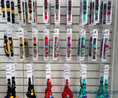 Queima de Acessórios Pet (Coleiras, guias, peitorais e comedouros)