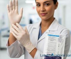 LOTE 6.000 PARES: Luva Cirúrgica Life Plus COM PÓ Estéril - Emgruber | CAIXA C/ 200 PARES